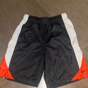 Nike Black and Red Sports Shorts